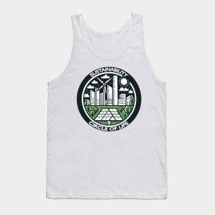 Sustainability Circle of Life: Grow Green Tank Top